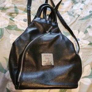Valentina Leather Backpack Purse